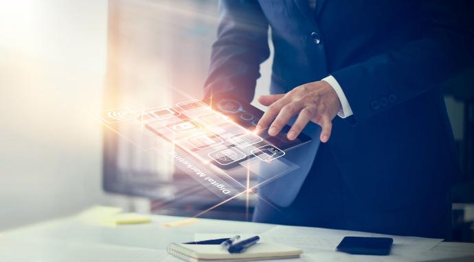 Tablet mit Apps Apps auf tablet mit reporten